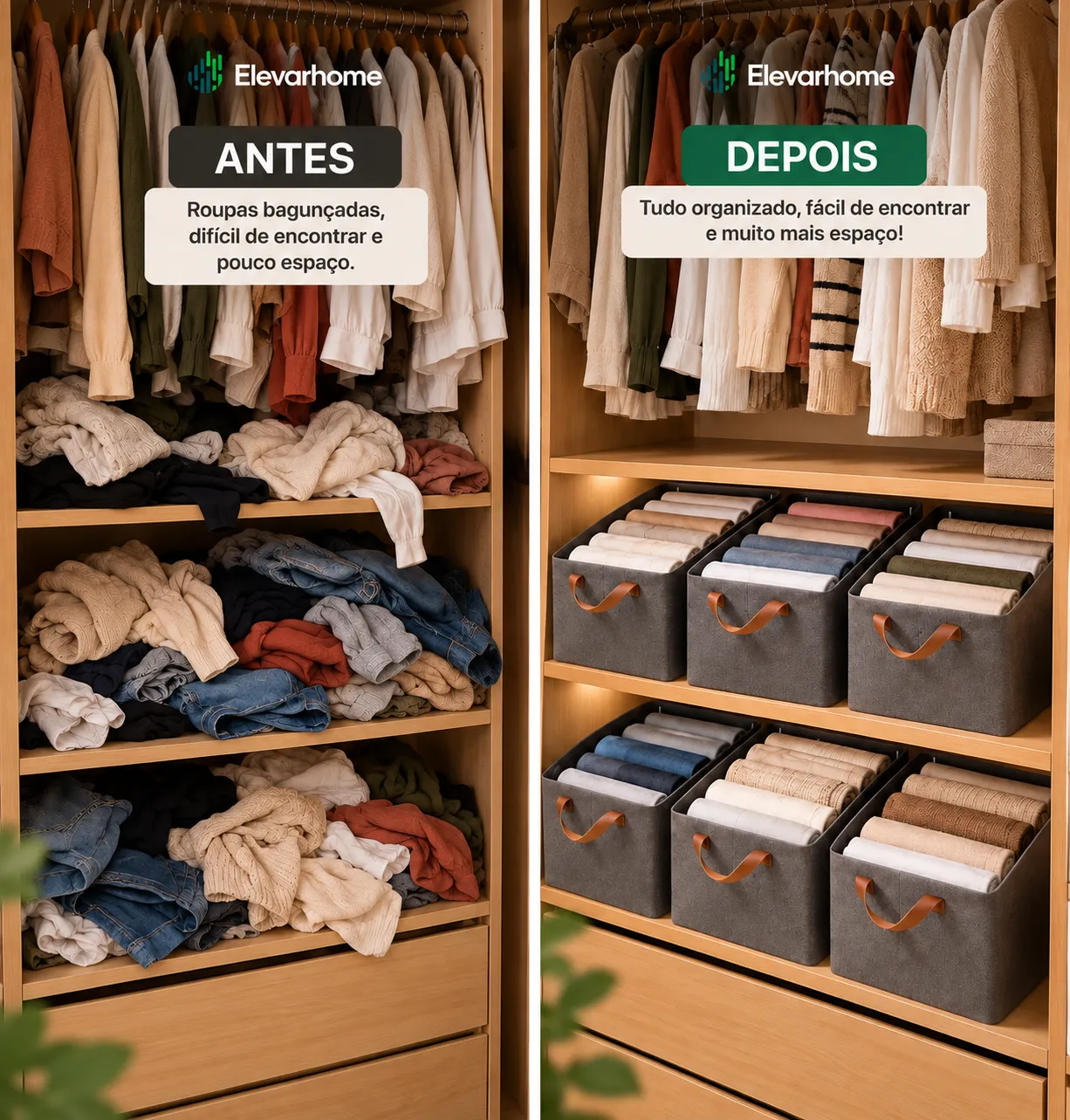 OrganizaMax™ | Transforme Seu Guarda-Roupa em Minutos