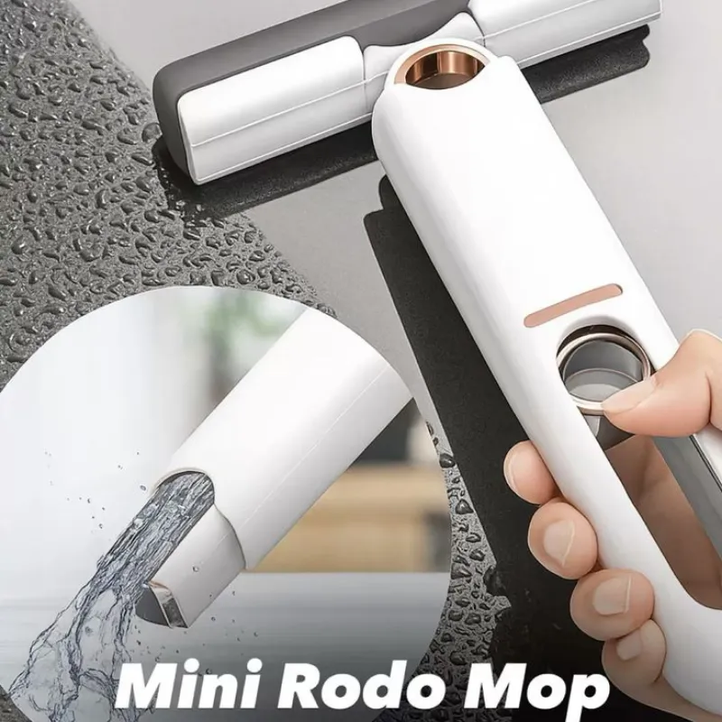 Mini Mop Mágico Portátil | Limpeza Versátil e sem Esforço