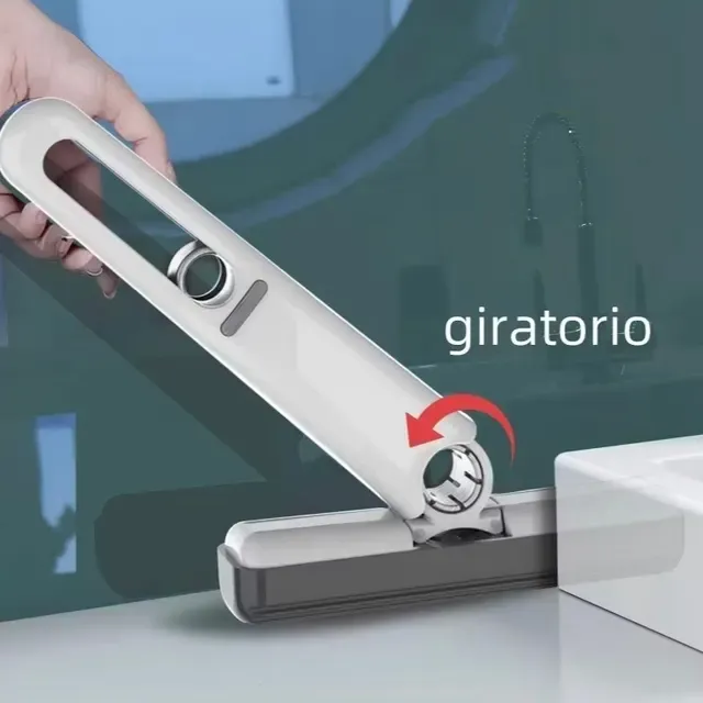 Mini Mop Mágico Portátil | Limpeza Versátil e sem Esforço