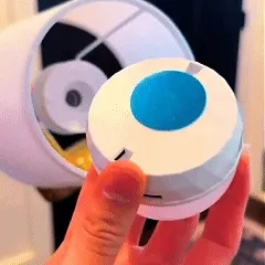 Kit 2 Arandelas de Parede LED | Preta, Dourada ou Cúpula tecido com Controle Remoto