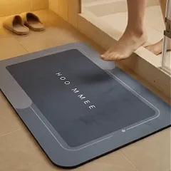 Tapete de Secagem Rápida e Super Absorvente | Ideal para Banheiro, Cozinha, Varanda e Hall
