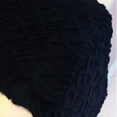 Kit 3 Peças Cama Posta 1 Peseira e 2 Capas de Almofada|Flannel Elegante de Luxo