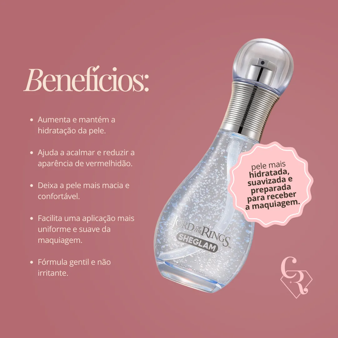 SHEGLAM Sérum Primer Hidratante e Calmante 60ml (Rascunho)
