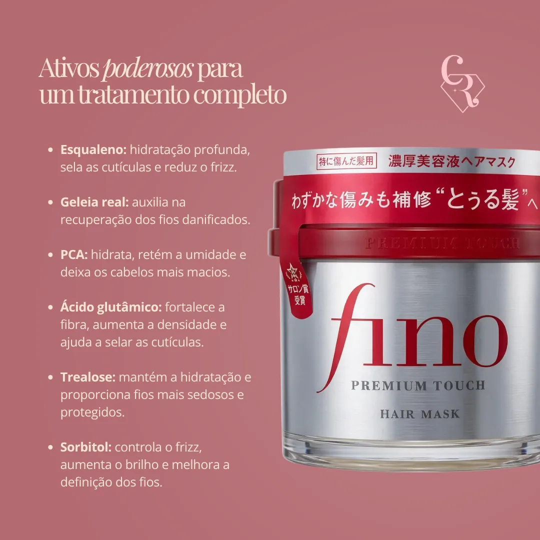 SHISEIDO Máscara Capilar Japonesa Fino Premium Touch 230g