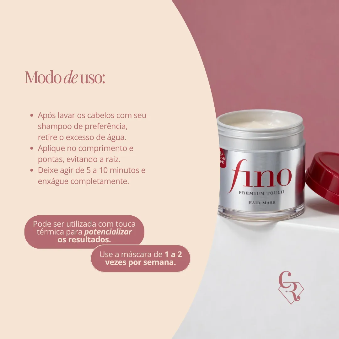 SHISEIDO Máscara Capilar Japonesa Fino Premium Touch 230g