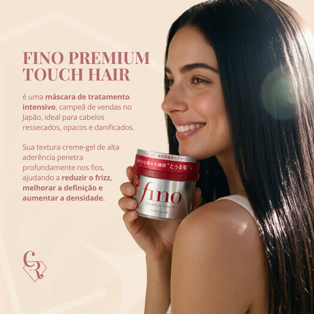 SHISEIDO Máscara Capilar Japonesa Fino Premium Touch 230g