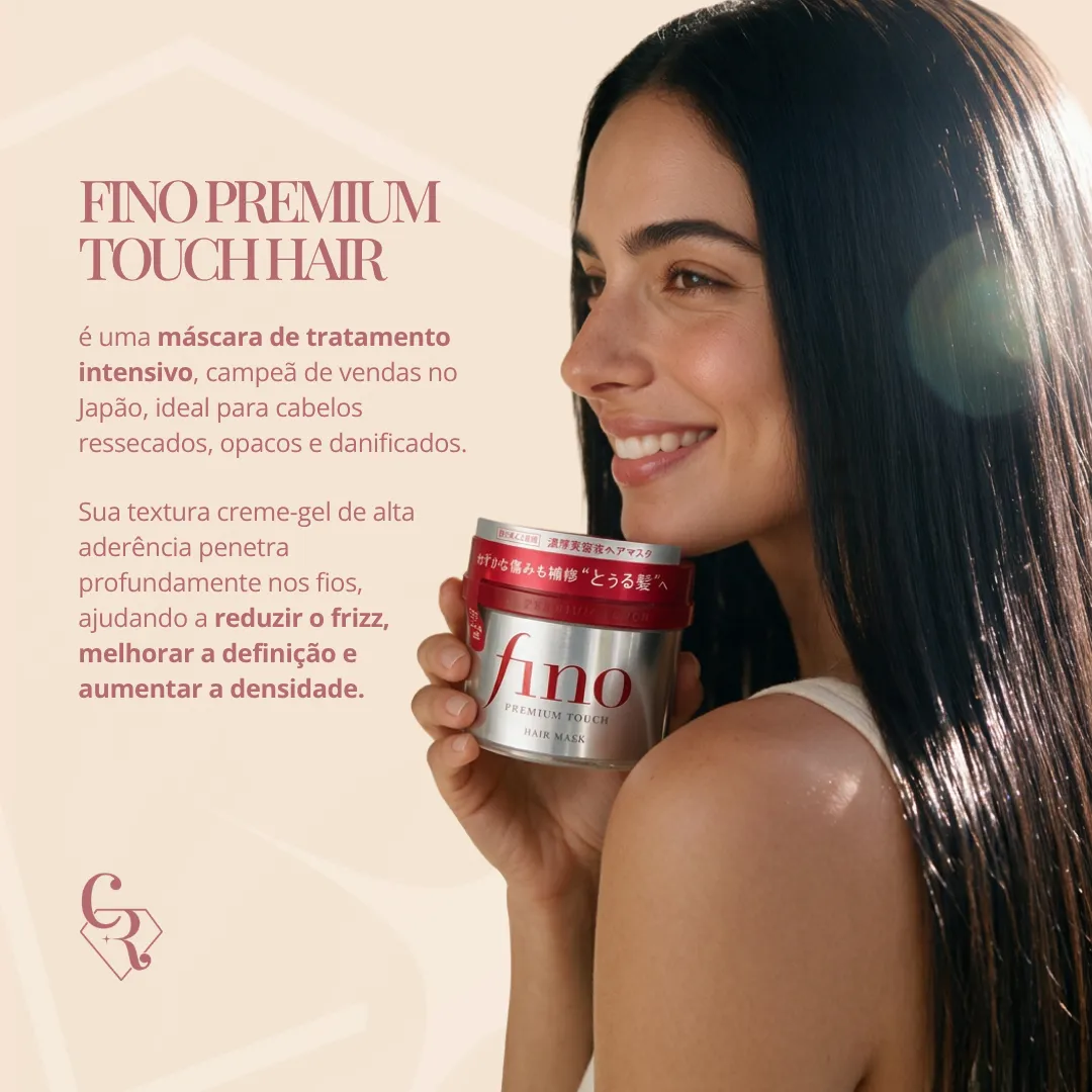 SHISEIDO Máscara Capilar Japonesa Fino Premium Touch 230g