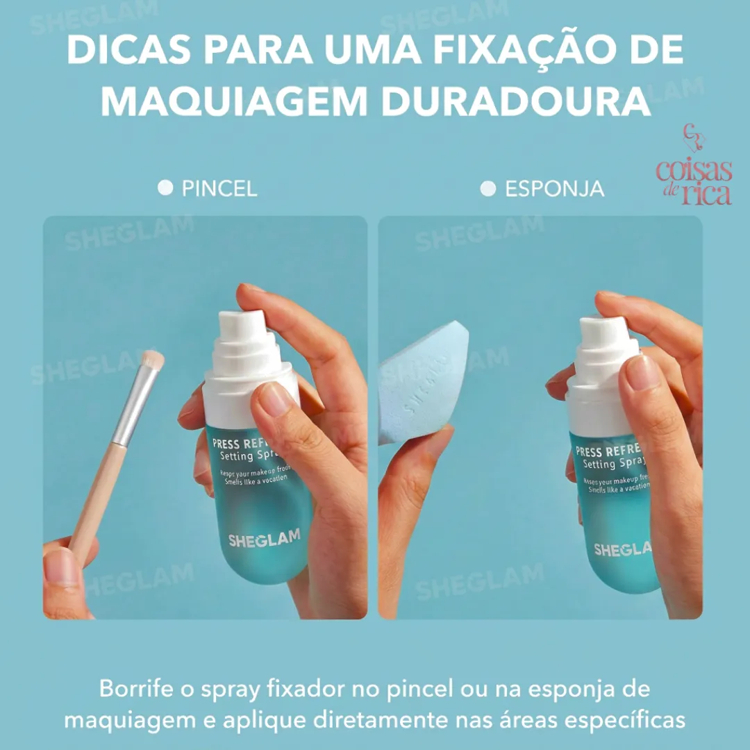 SHEGLAM Spray de Fixação para Maquiagem