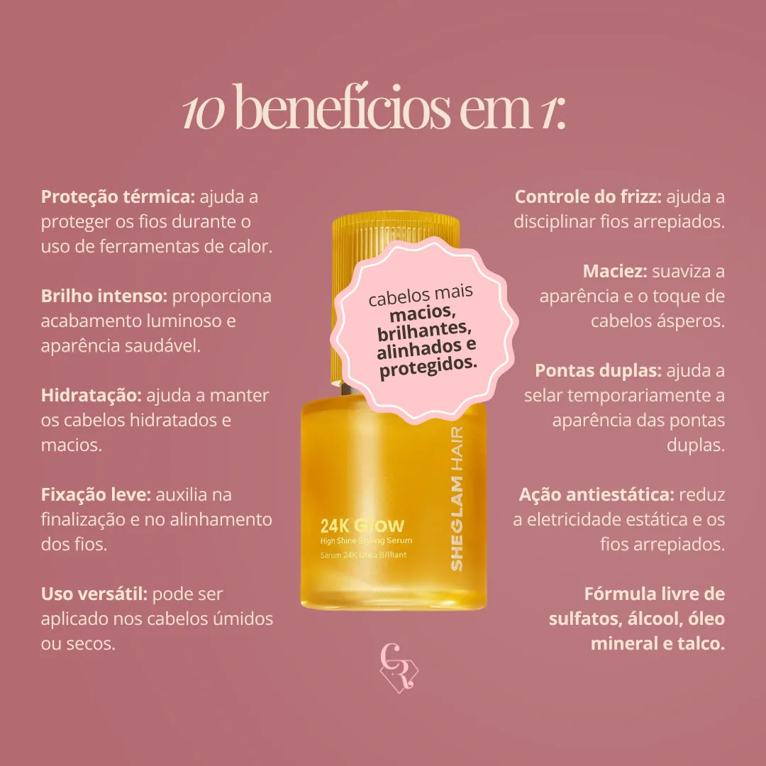 SHEGLAM HAIR Sérum Capilar Modelador 50ml