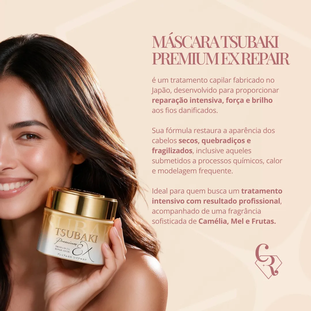 TSUBAKI Máscara Capilar Premium Ex Repair 180ml