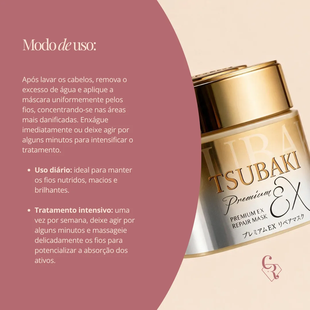 TSUBAKI Máscara Capilar Premium Ex Repair 180ml