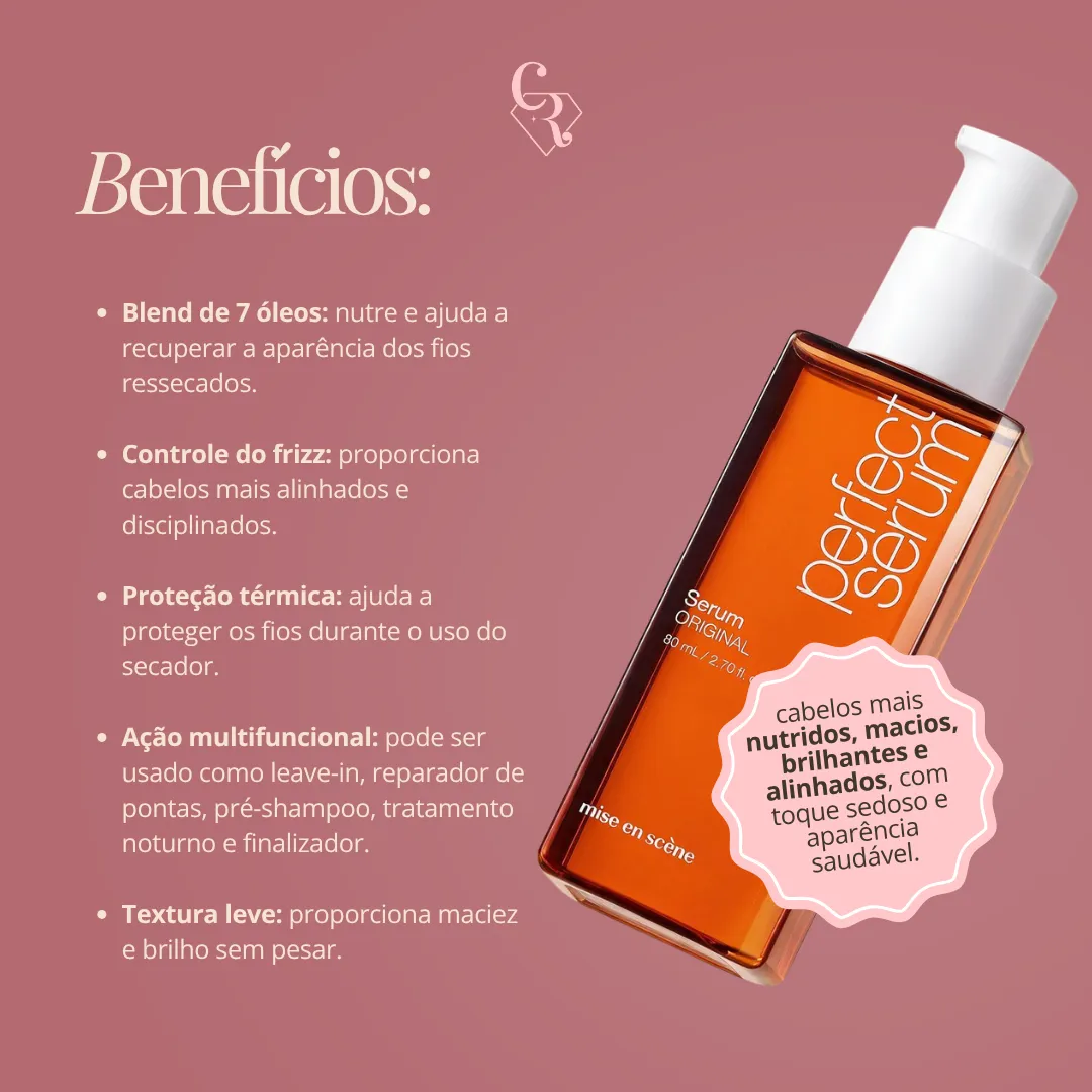 MISE EN SCÈNE Perfect Sérum Capilar Coreano 30 ml