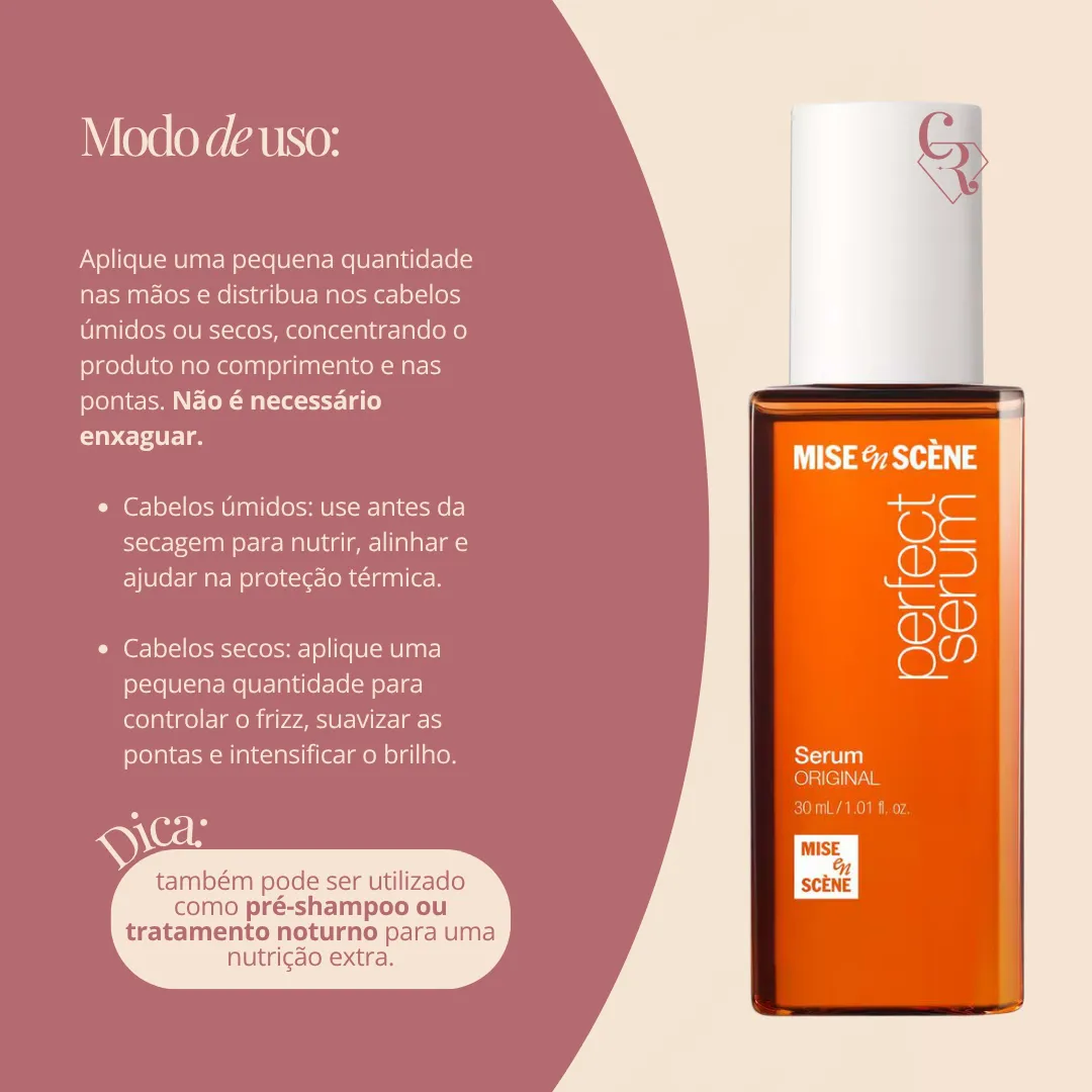 MISE EN SCÈNE Perfect Sérum Capilar Coreano 30 ml