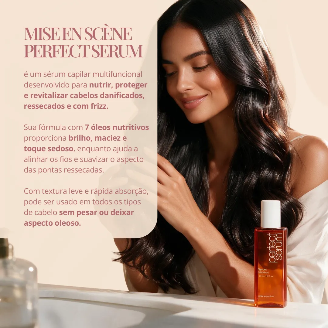 MISE EN SCÈNE Perfect Sérum Capilar Coreano 30 ml