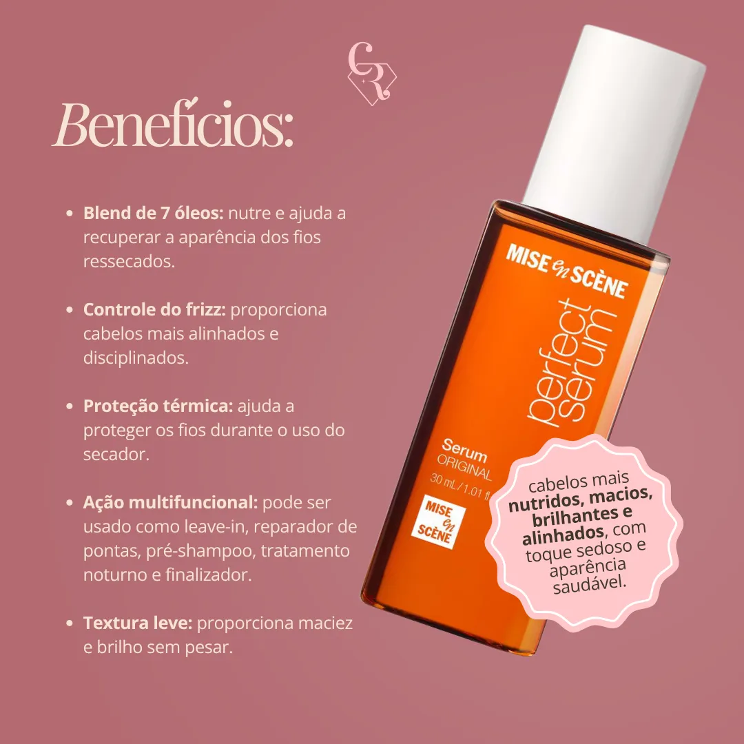 MISE EN SCÈNE Perfect Sérum Capilar Coreano 30 ml