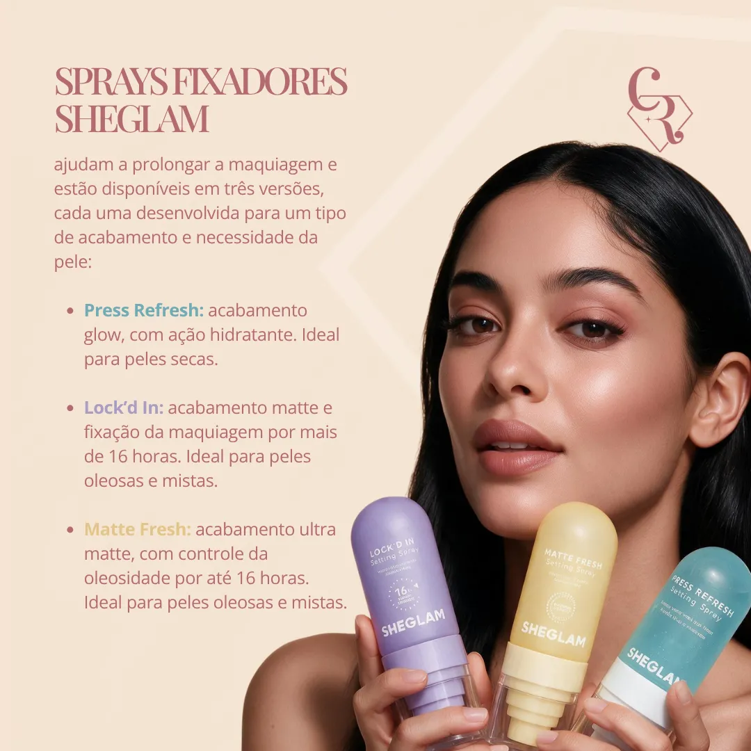 SHEGLAM Spray de Fixação para Maquiagem