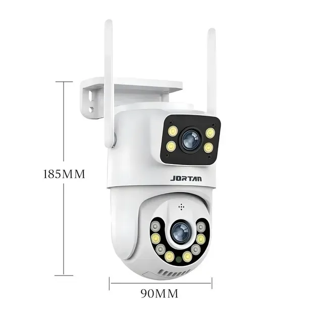 Câmera Wi-Fi 360° com Visão Noturna | Segurança em Tempo Real