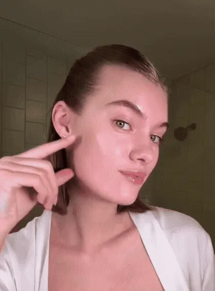 Massageador De Pescoço e Rosto LED Vibração Fototerapia Para Rejuvenescer Firmeza Anti-Rugas