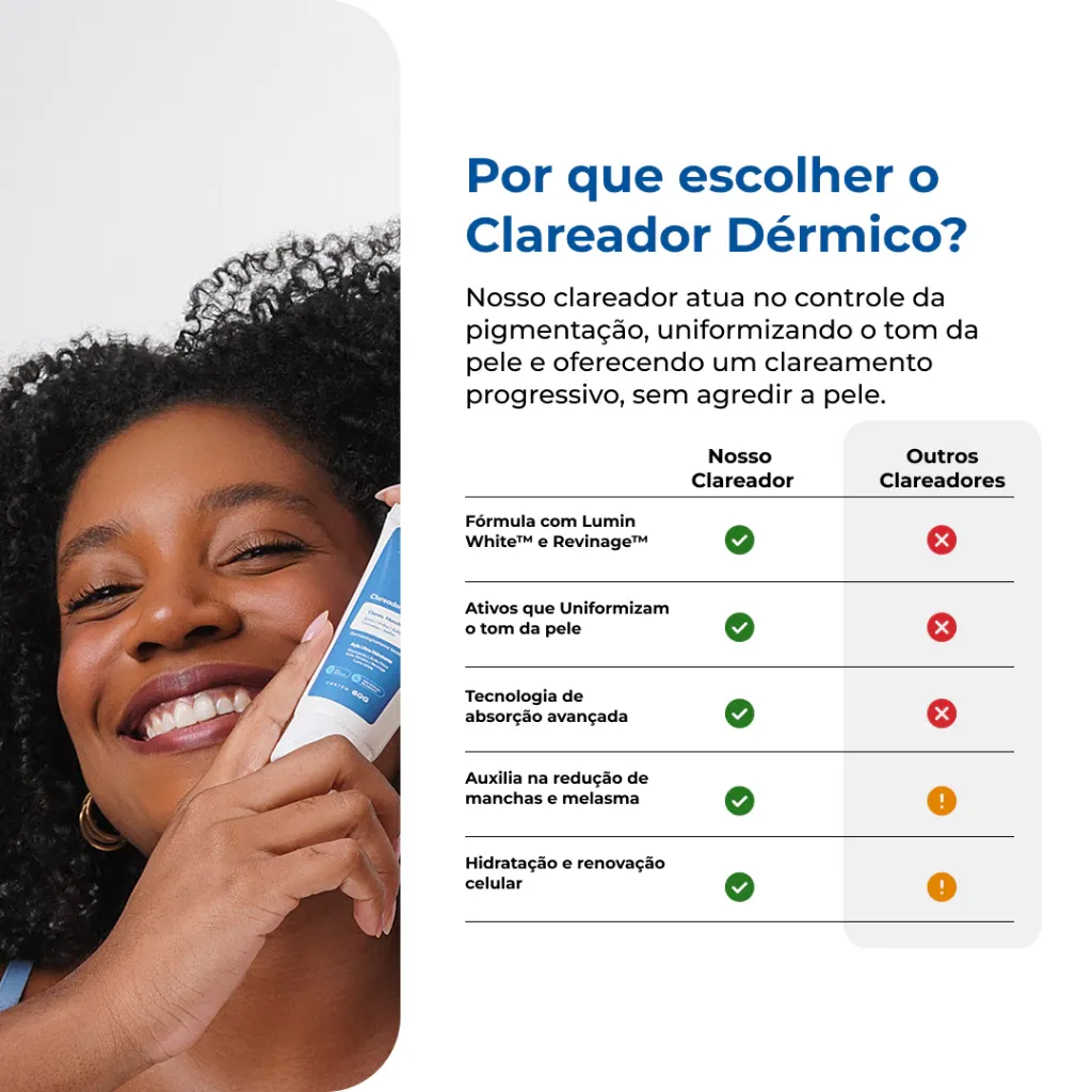 Creme Clareador - Cicatribem