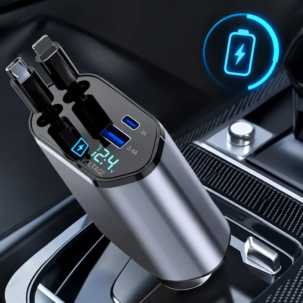 USB P Carregador para carro.