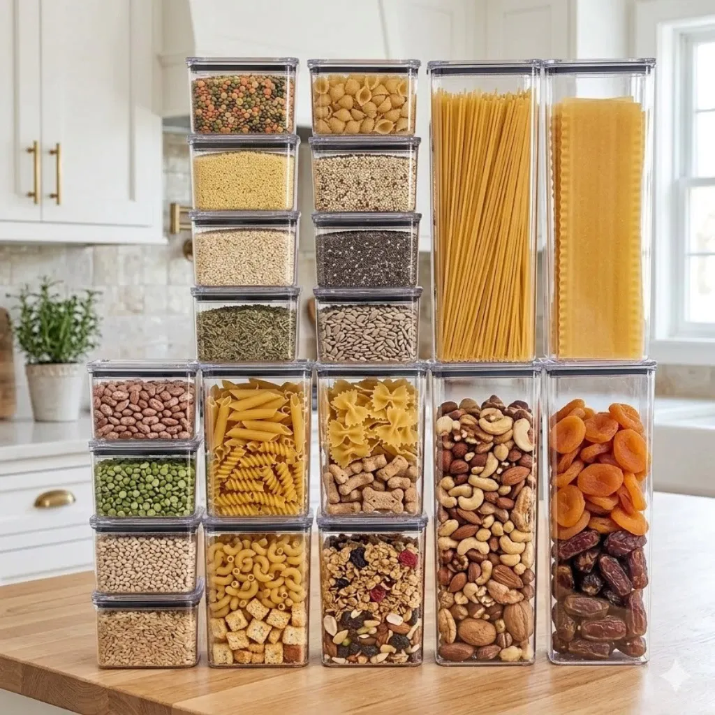 MEGA KIT Com 20 Potes Herméticos