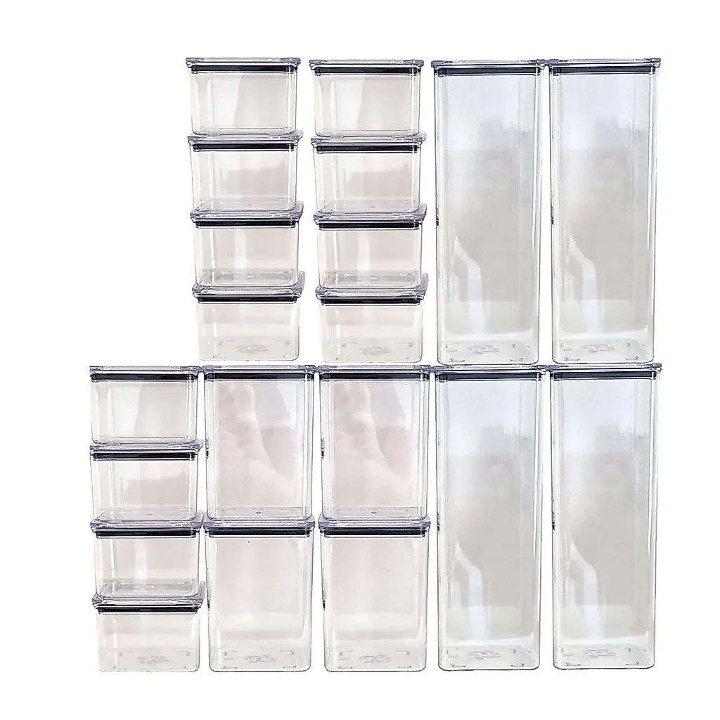 MEGA KIT Com 20 Potes Herméticos