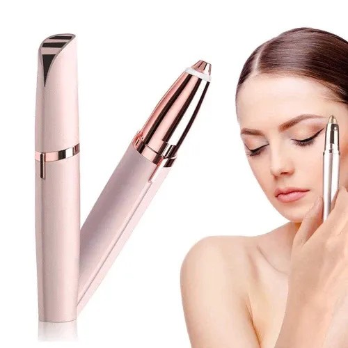 Depilador Facial Elétrico Portátil USB 4 em 1 – Sobrancelha, Buço, Nariz e Orelha