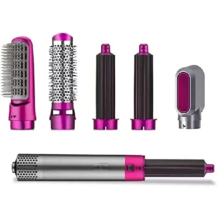 Escova 5 em 1 Secador, Pente, Modelador, Aumenta volume Profissional 110V E 220V