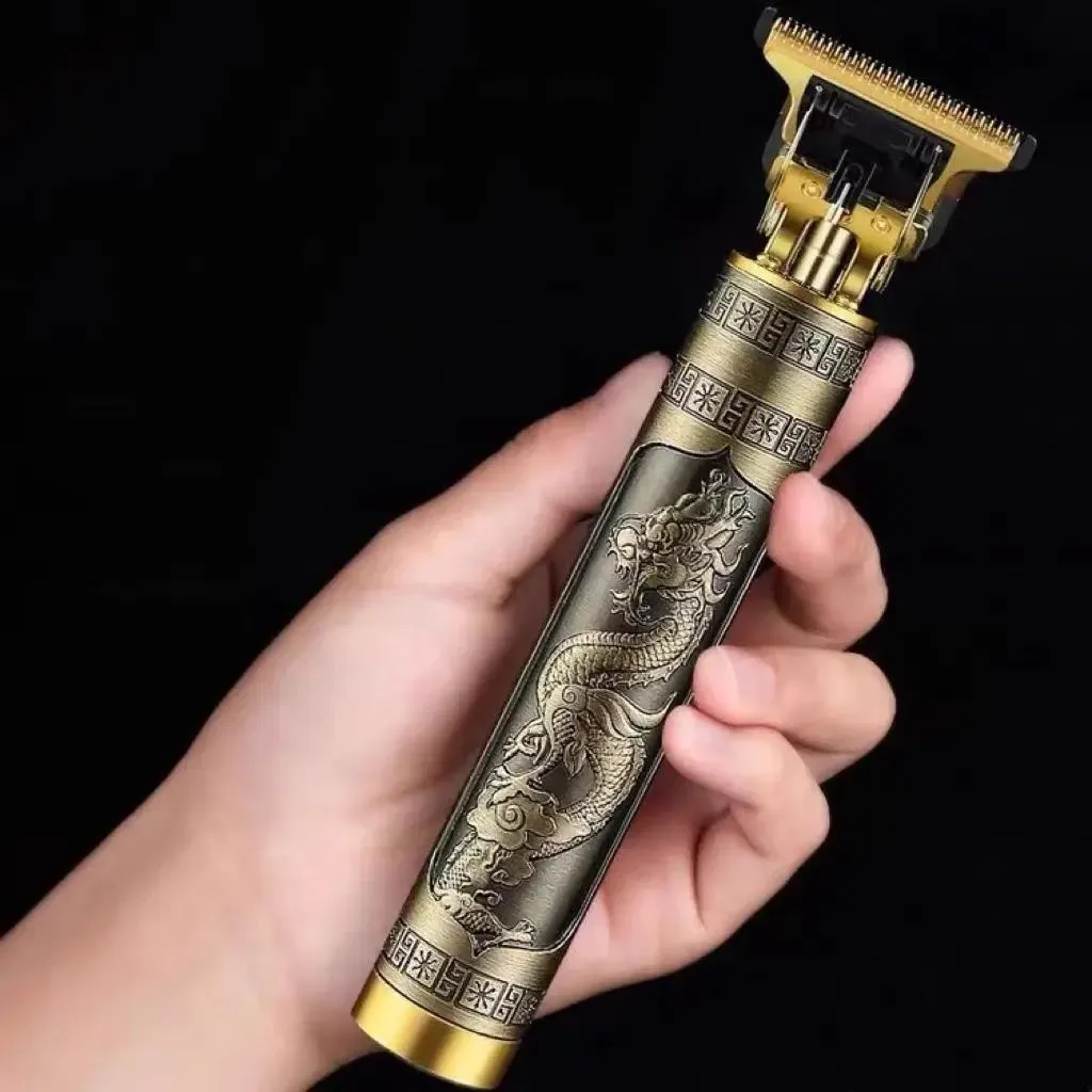 Máquina De Cortar Cabelo Para Barba Masculina Designer Aleatório Elétrico Profissional