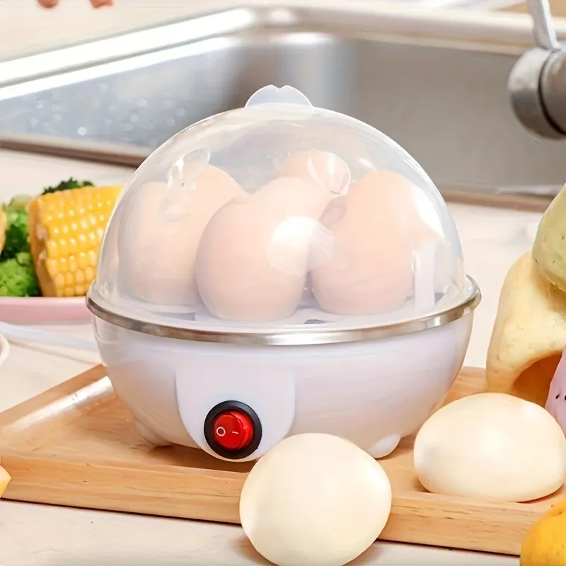 Cozedor De Ovos Portátil Elétrico Cozinha A Vapor 110v/220v