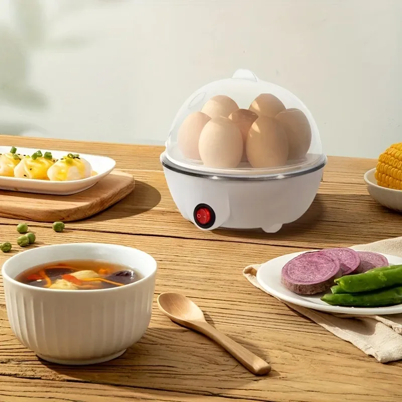 Cozedor De Ovos Portátil Elétrico Cozinha A Vapor 110v/220v