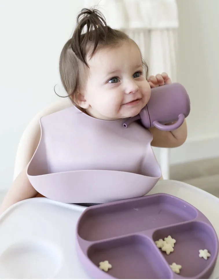 Kit 8 Peças de Talheres de Silicone para Bebês e Crianças sem BPA