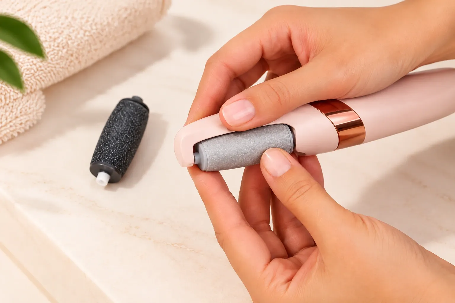 Lixador De Pé Lixa KIT Refil De Lixa Manicure Salão De Beleza ES