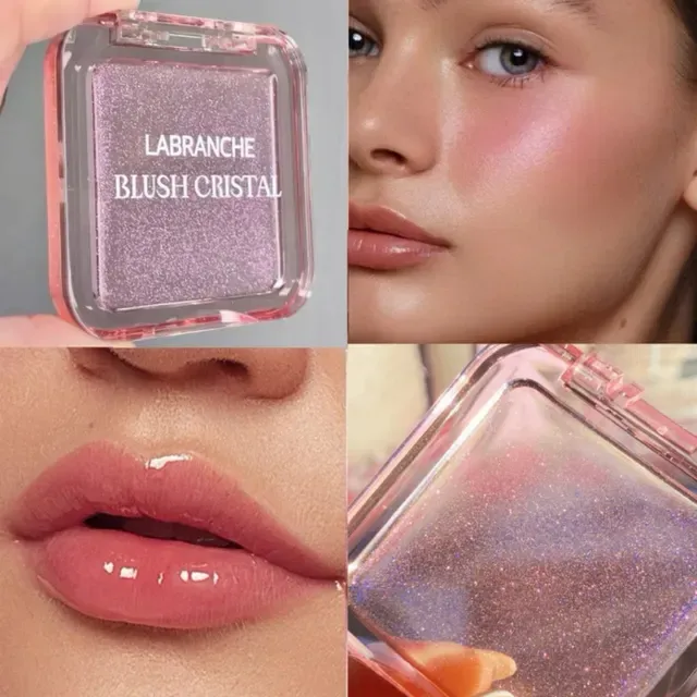 Blush Cristal Mágico Transparente Labranche | Efeito Corado com Glow