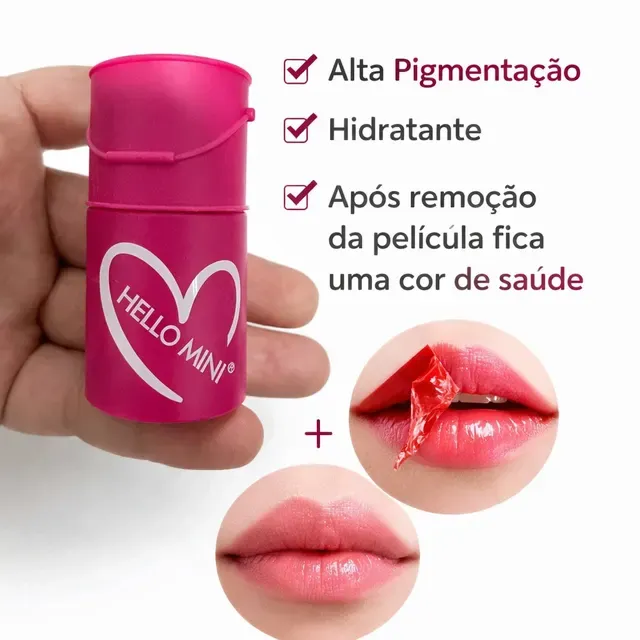 Lip Tint Peel Off Hello Mini | Efeito Natural e Longa Duração