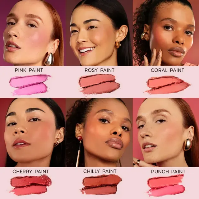 Océane Duo Blush Edition 2 em 1 – Blush Cremoso + Blush em Pó
