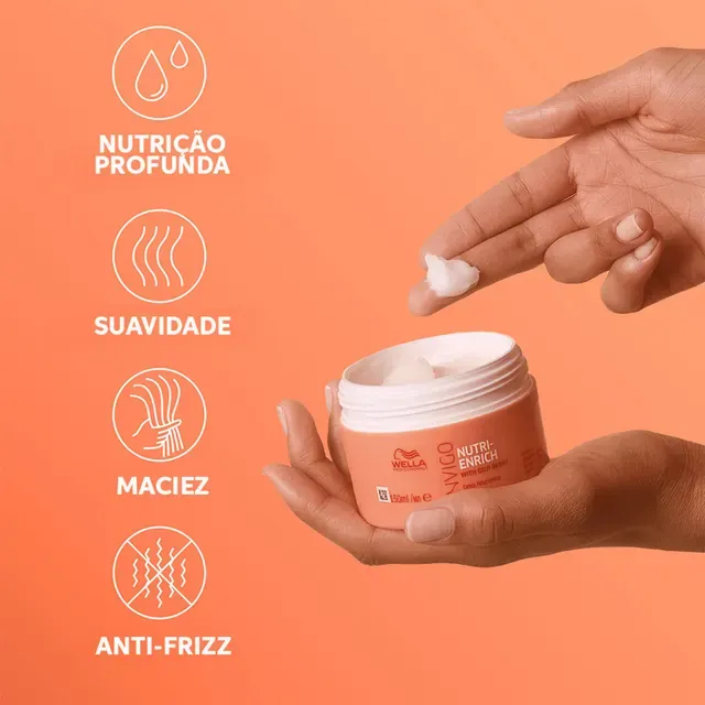 Kit Wella Shampoo + Máscara Invigo Nutri-Enrich