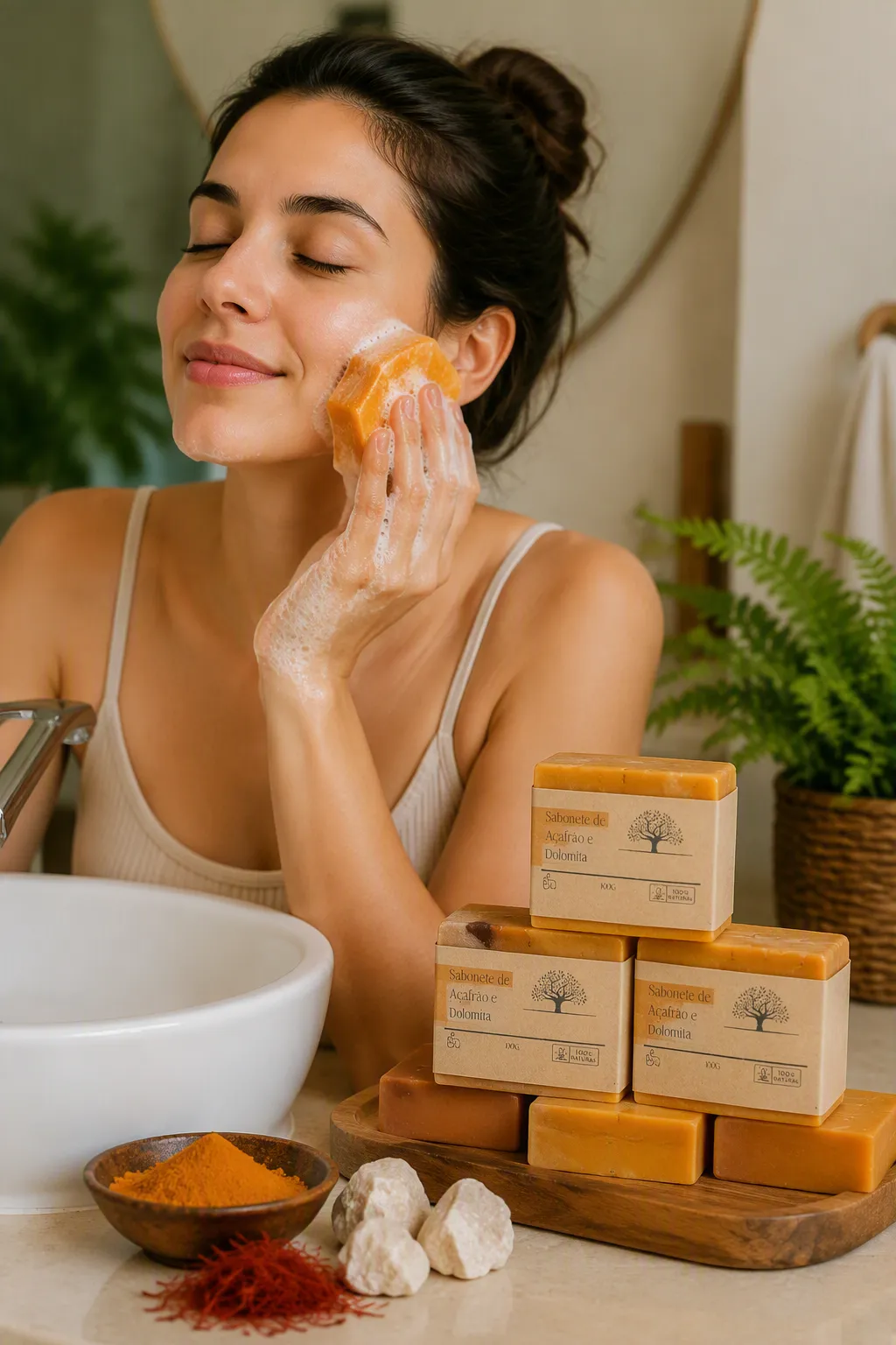 Lumina Skin – Sabonete Clareador e Anti-Foliculite