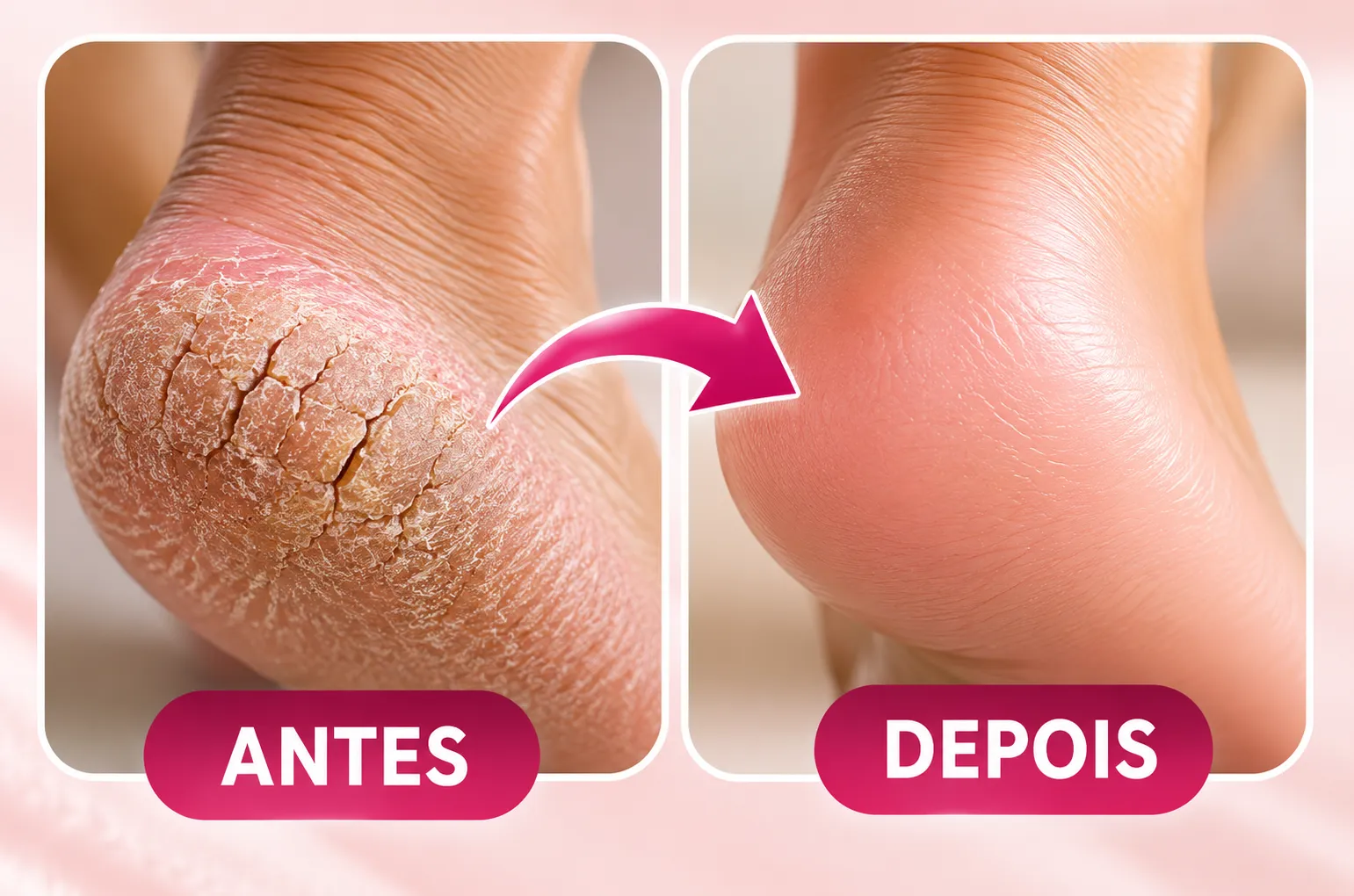 KIT PÉS DE SEDA Soft Feet - Removedor de Calos Rachaduras dos Pés