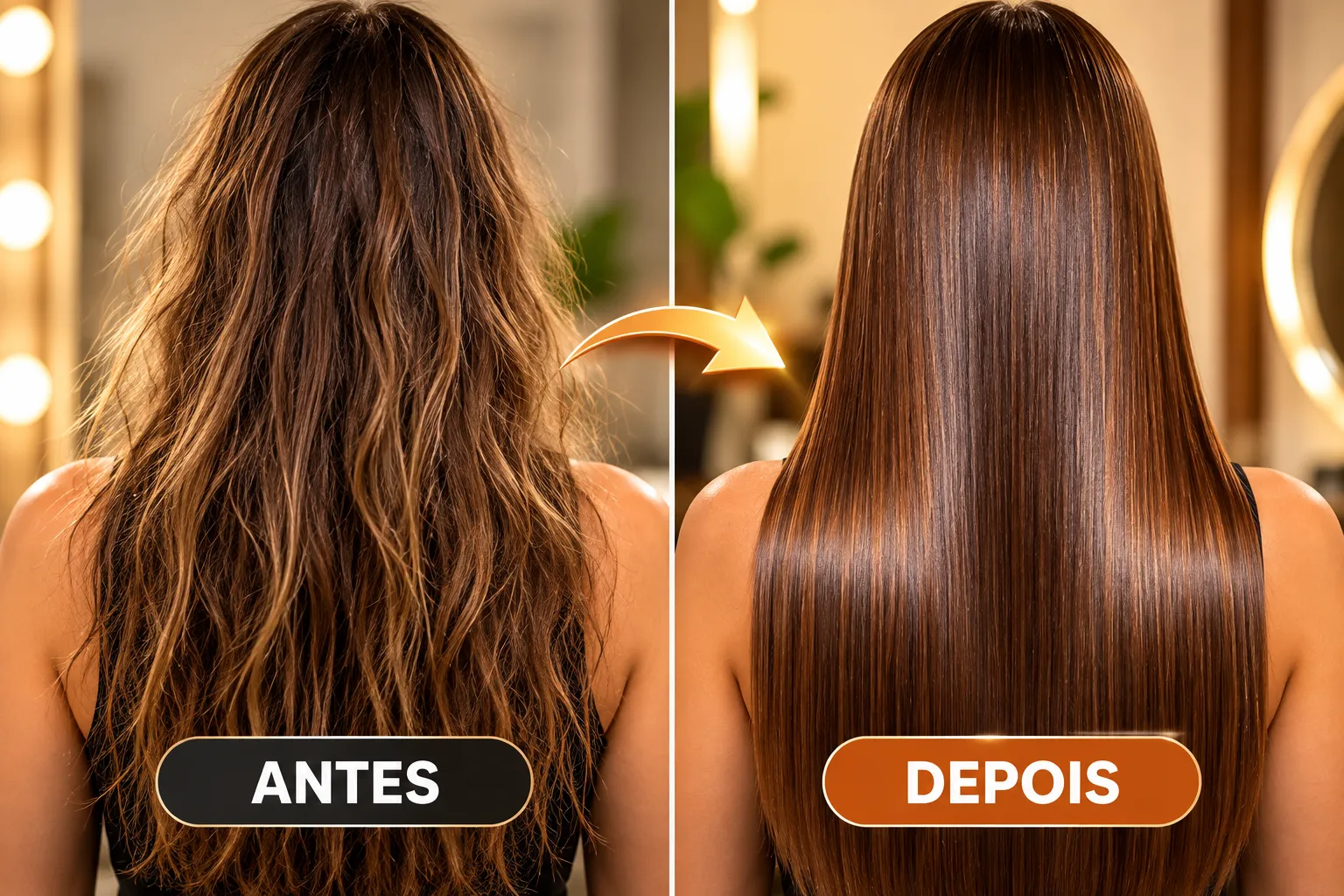 Kit 3 Escovas Profissionais De Cabelo Cerdas Javali e Nylon