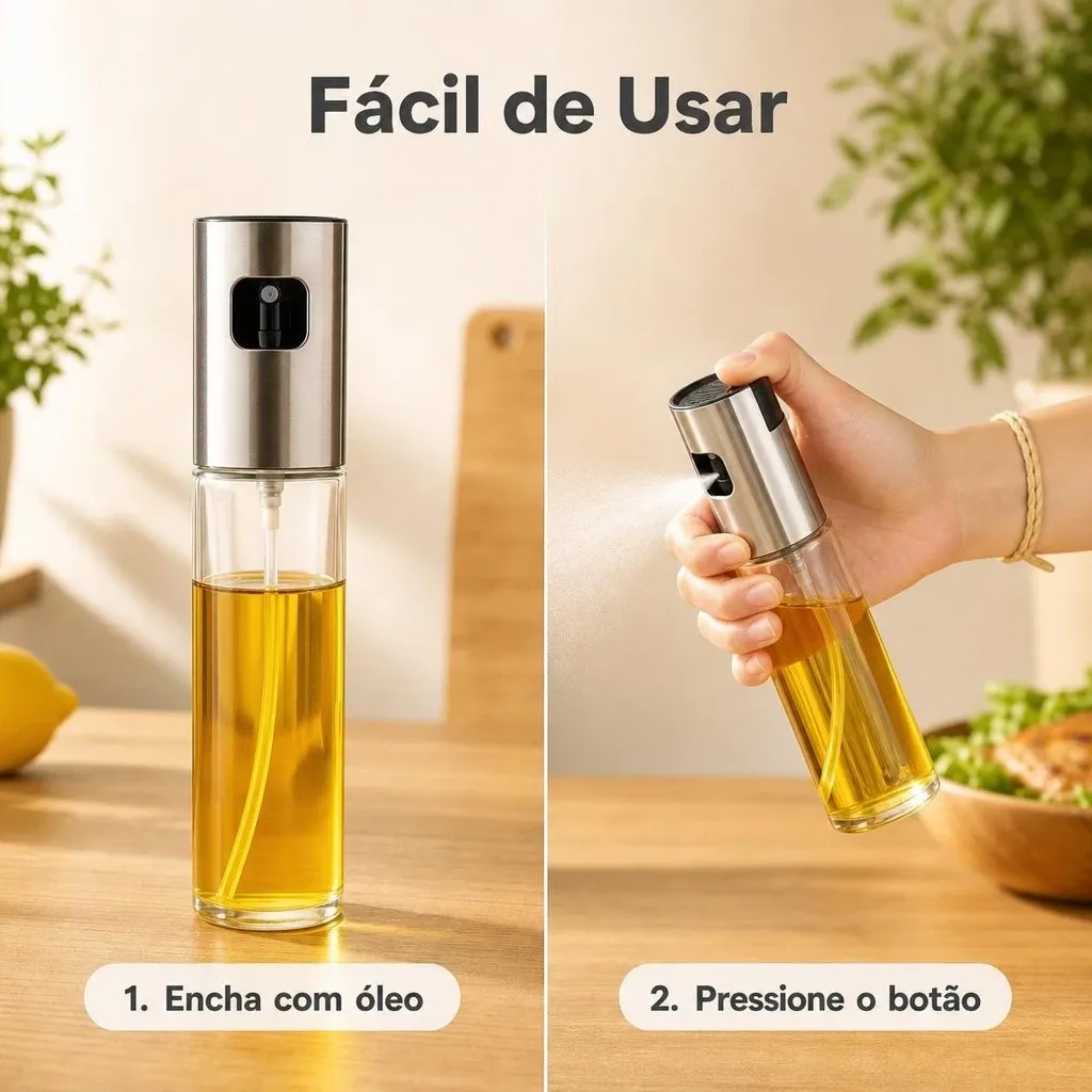 OilChef - Borrifador de Óleo
